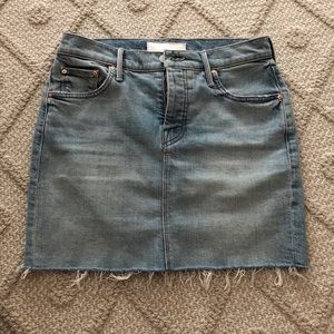 MOTHER Denim Skirt